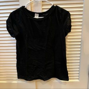 Free People Basic Black Tee